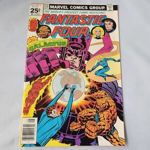 Fantastic Four Issue #173 1976 Galactus Jack Kerby Cover Marvel FN News Stand OG
